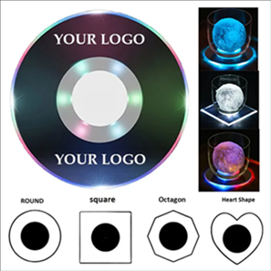 LED Bar Coasters